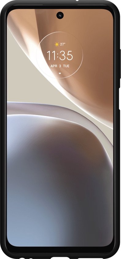 Motorola Moto G32 Hoesje - Zwart - Siliconen Back Cover