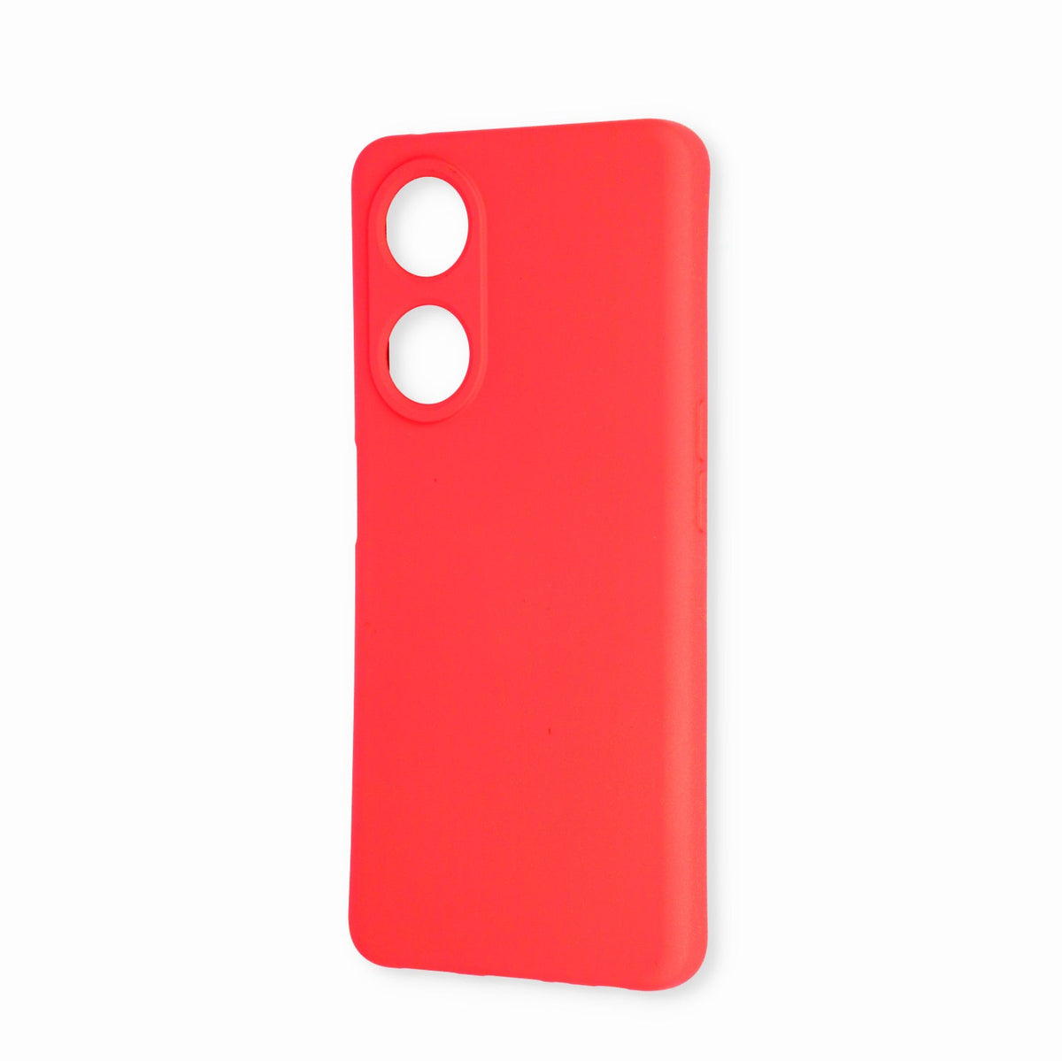 Oppo A38 Case - Red - Silicone Back Cover
