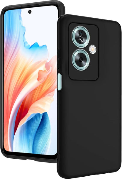 Oppo A79 Hoesje - Zwart - Siliconen Back Cover