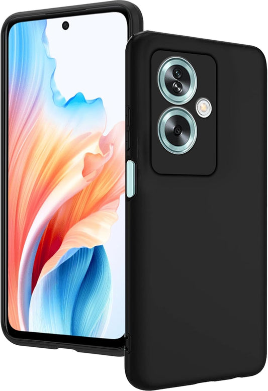 Oppo A79 Hoesje - Zwart - Siliconen Back Cover