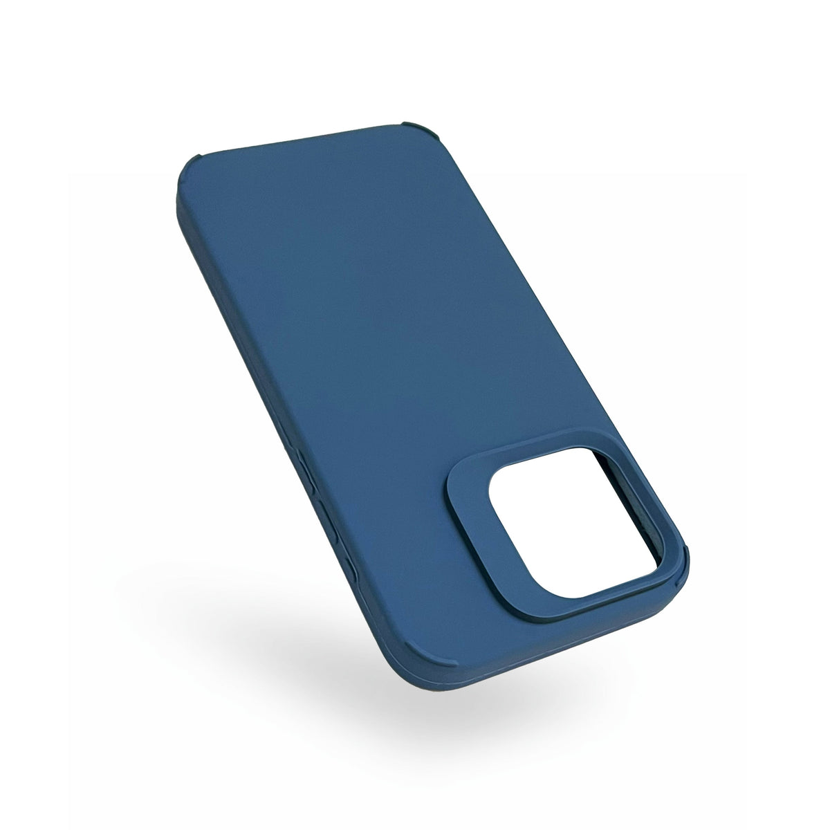 Apple iPhone 15 Pro Max Case - Blue - Liquid Silicone Back Cover