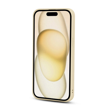 Apple iPhone 14 Hoesje - Goud - Diamant Glitter Back Cover