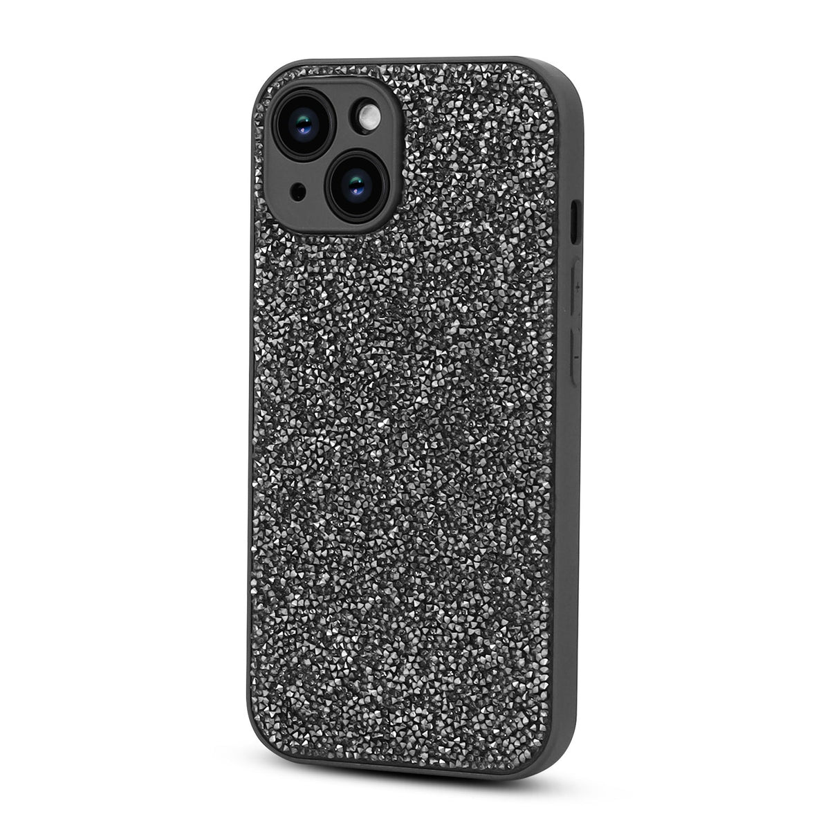 Apple iPhone 11 Hoesje - Zilver - Diamant Glitter Back Cover
