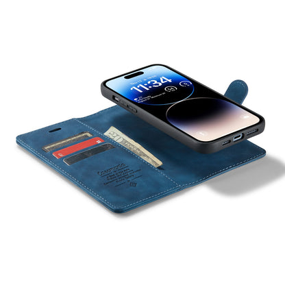 Apple iPhone 15 Pro Max Hoesje - Navy Blue - 2 in 1 Bookcase