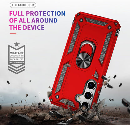 Samsung Galaxy S26 Plus Hoesje - Rood - Armor Kickstand Back Cover