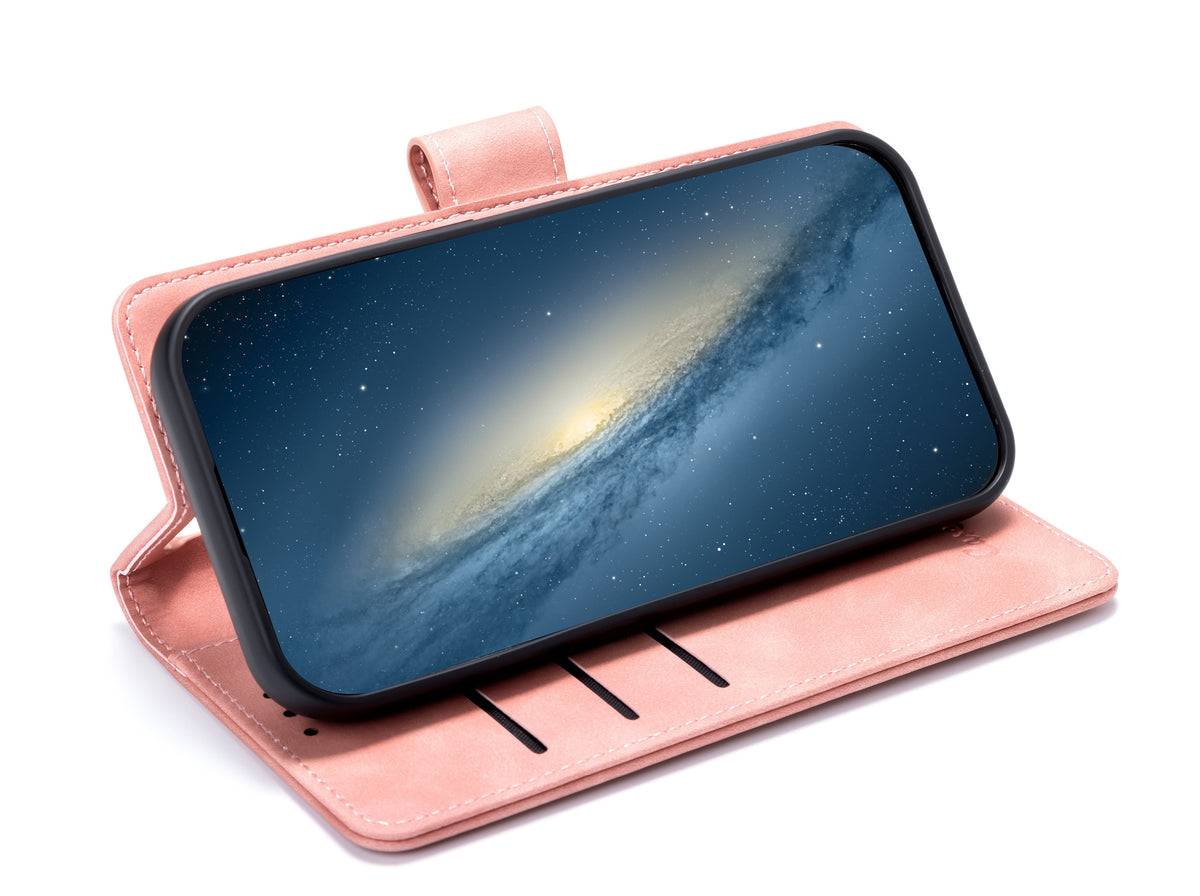 Apple iPhone 17 Pro Hoesje - Salmon Pink - 2 in 1 MagSafe Bookcase