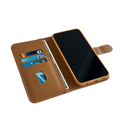 Samsung Galaxy A05s Hoesje - Bruin - Bookcase