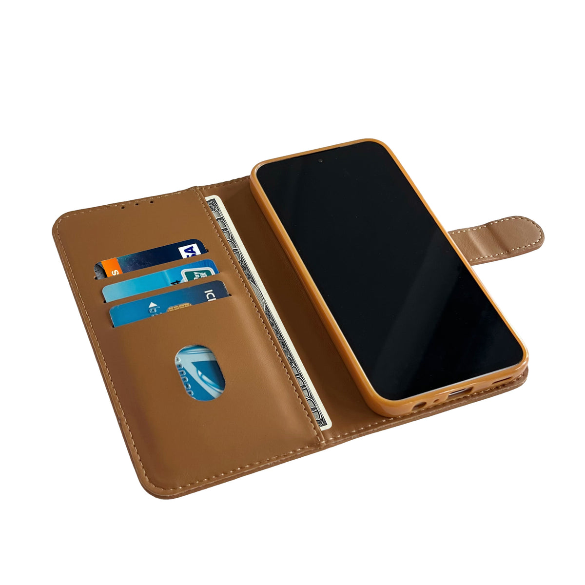 Samsung Galaxy A25 Hoesje - Bruin - Bookcase