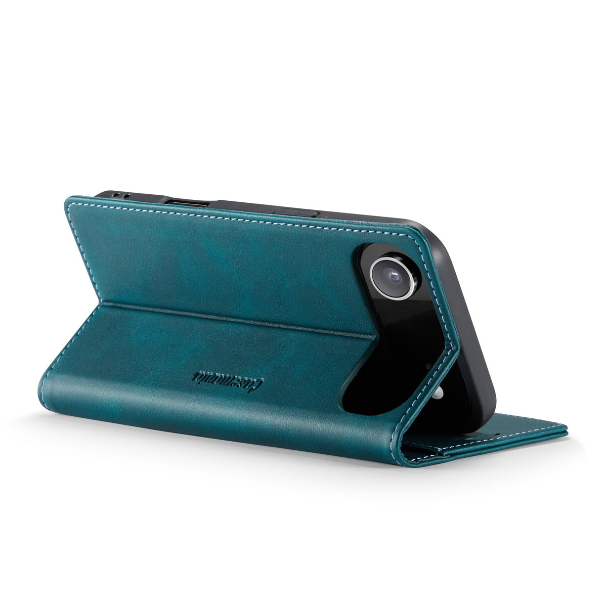 Apple iPhone Air Hoesje - Emerald Green - Luxe Dunne Bookcase