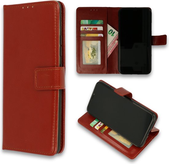 Apple iPhone 11 Pro Max Hoesje - Bruin - Bookcase