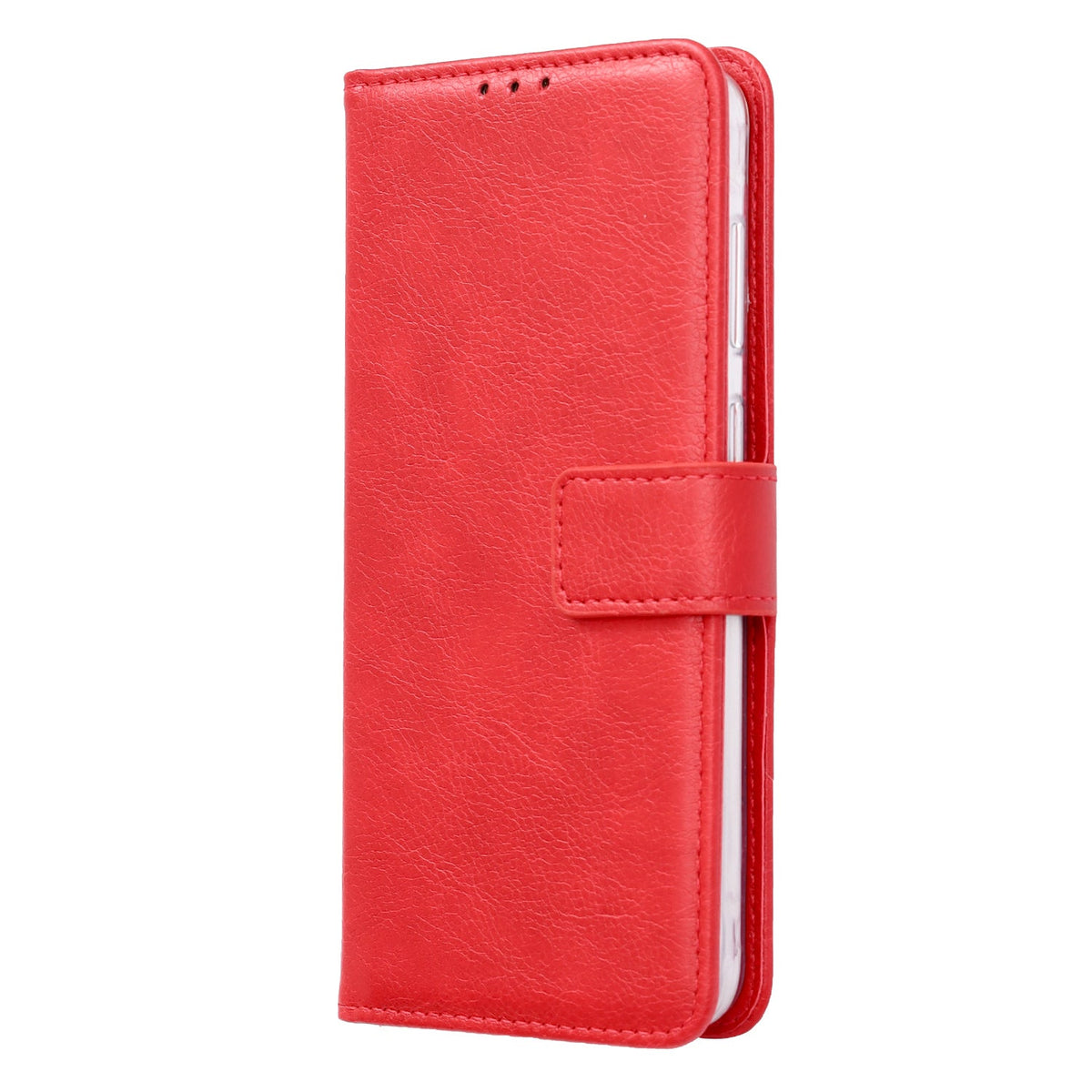 Oppo Reno15 Hoesje - Rood - Bookcase met Pasjeshouder