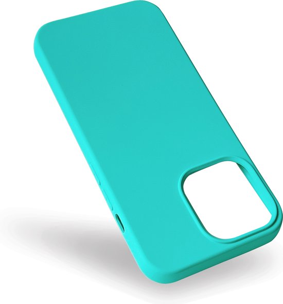 Apple iPhone 13 Pro Case - Turquoise - Strong Silicone Back Cover