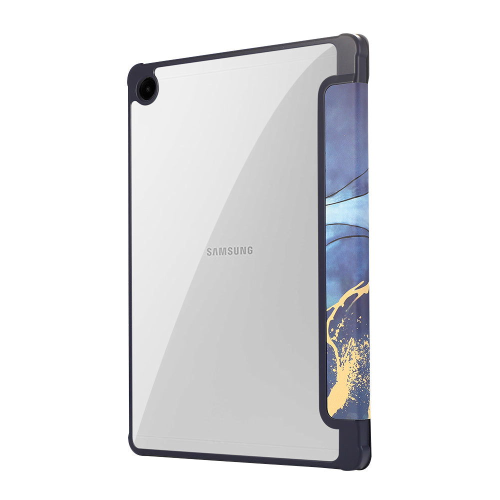 iPad Air 9.7 inch Tablethoes - Marmer Blauw - Smart Cover