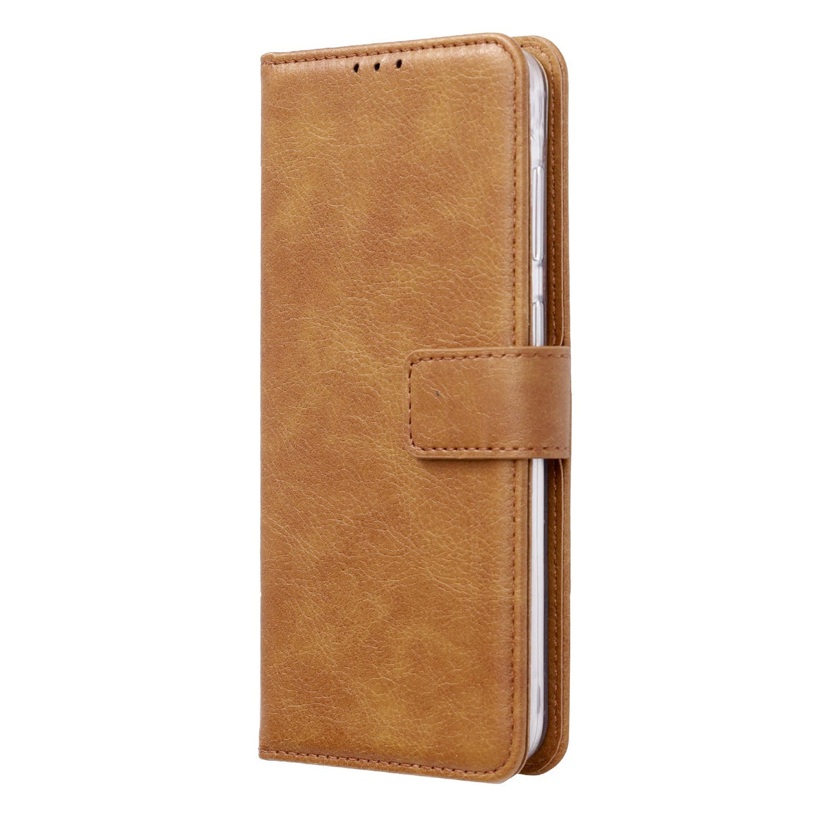 Samsung Galaxy A57 Hoesje - Bruin - Portemonnee Bookcase