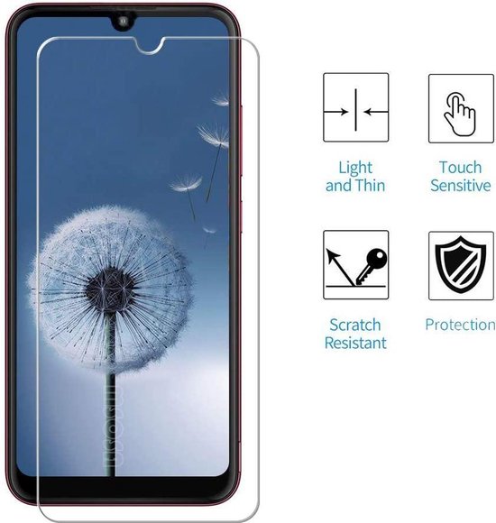 Motorola Moto E6s / E6i Screenprotector - Tempered Glass - 1 Stuk