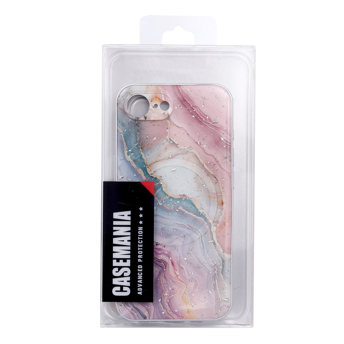 Apple iPhone 17e Hoesje - Roze - Marmer MagSafe Back Cover