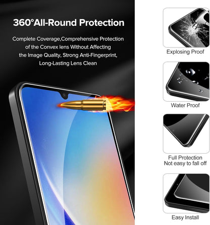 Samsung Galaxy A55 Screen Protector - Full Cover - 2 Pieces
