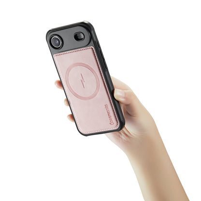 Apple iPhone Air Hoesje - Pale Pink - Kunstleer MagSafe Back Cover
