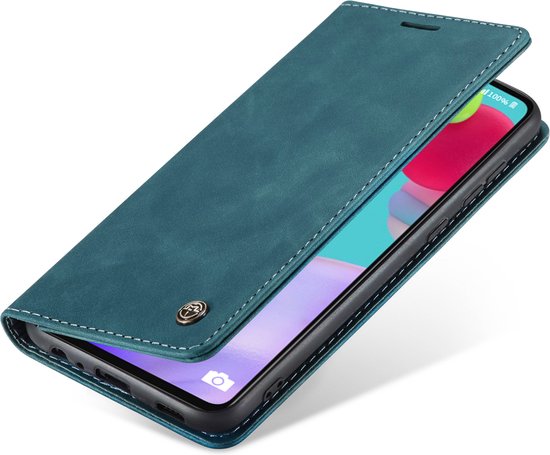 Samsung Galaxy A52 & A52S Hoesje - Emerald Green - Dunne Bookcase
