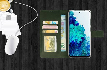 OPPO A57 Hoesje - Groen - Bookcase