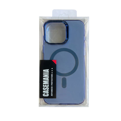 Apple iPhone 14 Pro Max Hoesje - Blauw - Fusion Armor MagSafe Back Cover