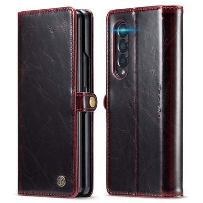 Samsung Galaxy Z Fold 4 Hoesje - Crimson Red - Bookcase