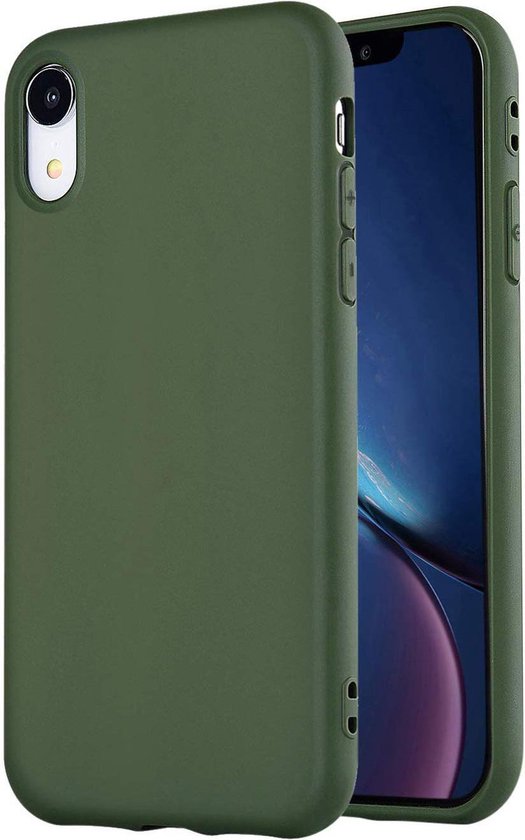 Apple iPhone XR Hülle - Grün - Silikon-Backcover