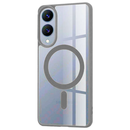 Samsung Galaxy S25 Edge Hülle - Grau - Bumper MagSafe Backcover