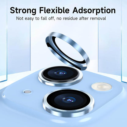 Apple iPhone 15 Lens Protector - Blauw - 1 Stuk