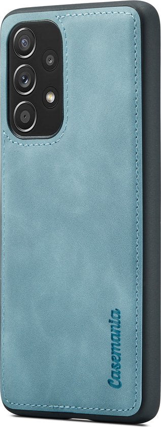 Samsung Galaxy A33 5G Hoesje - Aqua Blue - 2 in 1 Bookcase