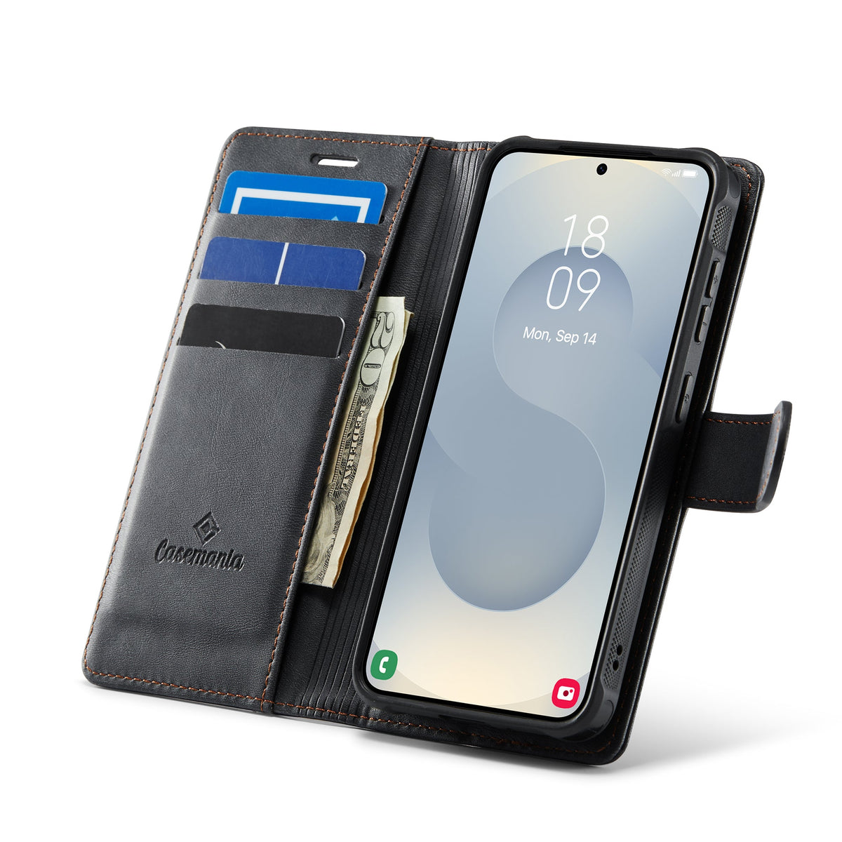 Samsung Galaxy S26 Plus Hoesje - Charcoal Gray - 2 in 1 MagSafe Bookcase