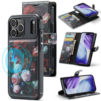 Apple iPhone 18 Pro Max Hoesje - Stilleven met Bloemen - Kunst Print 2 in 1 MagSafe Bookcase