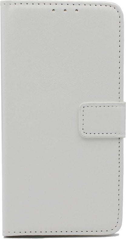 Samsung Galaxy J6+ (2018) Hoesje - Wit - Bookcase