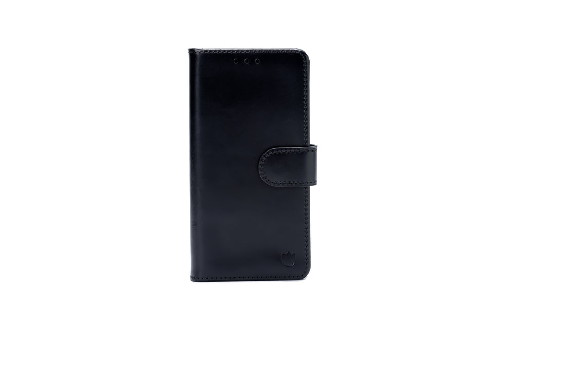 Echt Leren Portemonnee Bookcase | iPhone 17 Exclusive