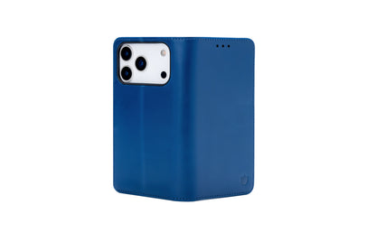 Echt Leren Portemonnee Bookcase | iPhone 17 Exclusive