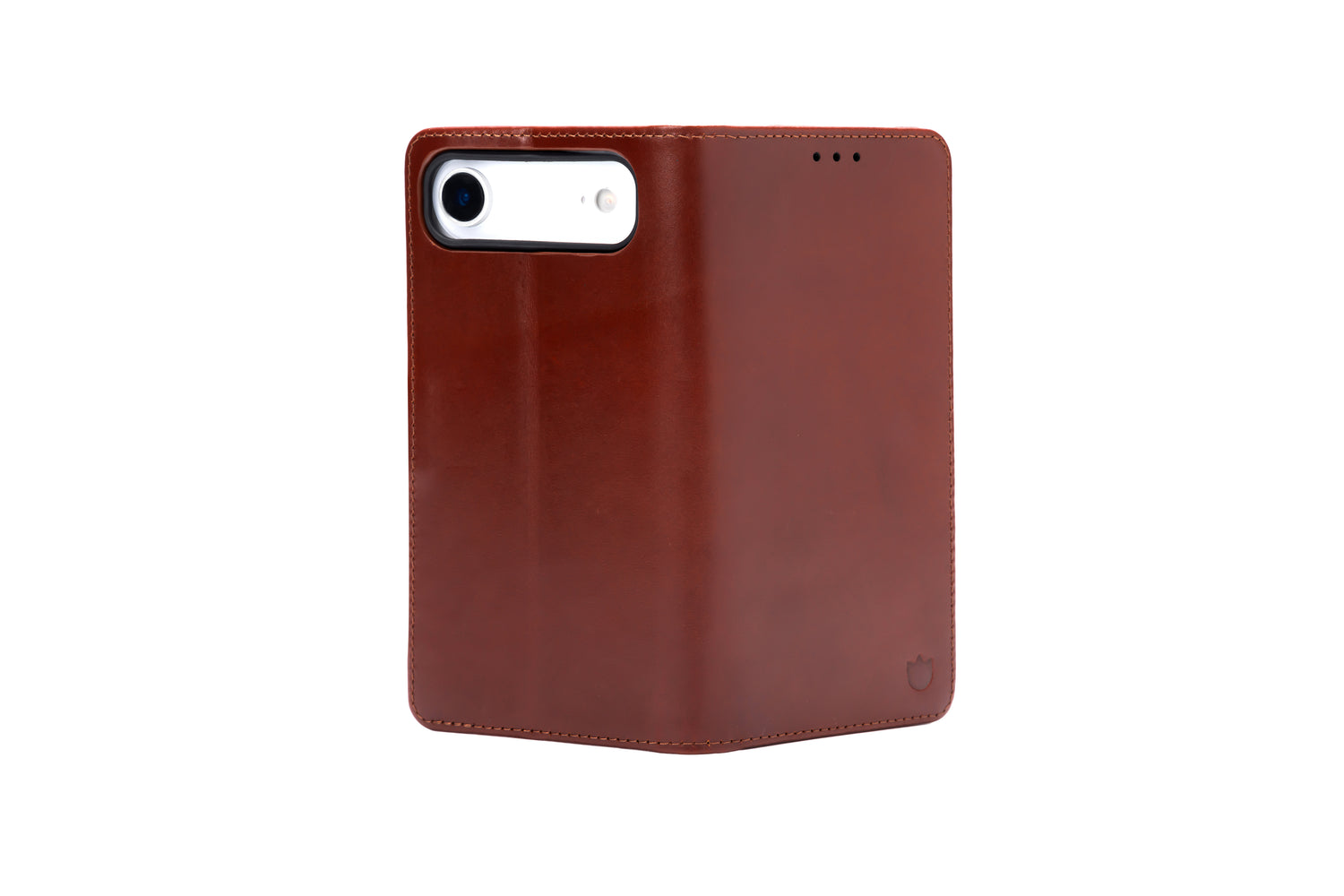 Echt Leren Portemonnee Bookcase | iPhone 17 Exclusive