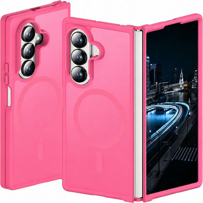 Samsung Galaxy Z Fold8 Ultra Case - Neon Pink - Matte Armor MagSafe Back Cover