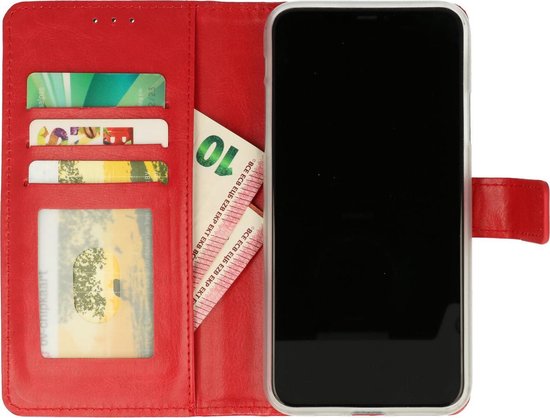 Samsung Galaxy S10 Lite Hoesje - Rood - Bookcase