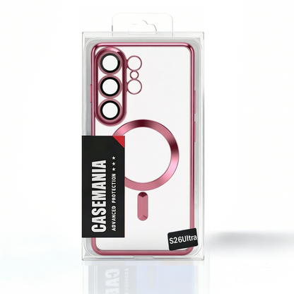 Samsung Galaxy S26 Ultra Hoesje - Rosegoud - Siliconen MagSafe Back Cover