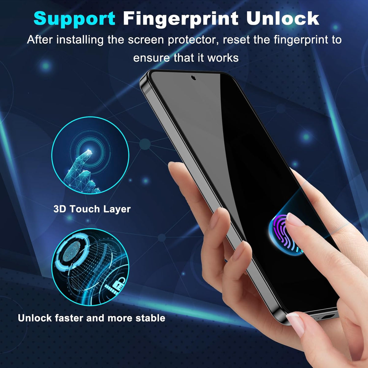 Samsung Galaxy S26 Screenprotector - Privacy - 2 Stuks