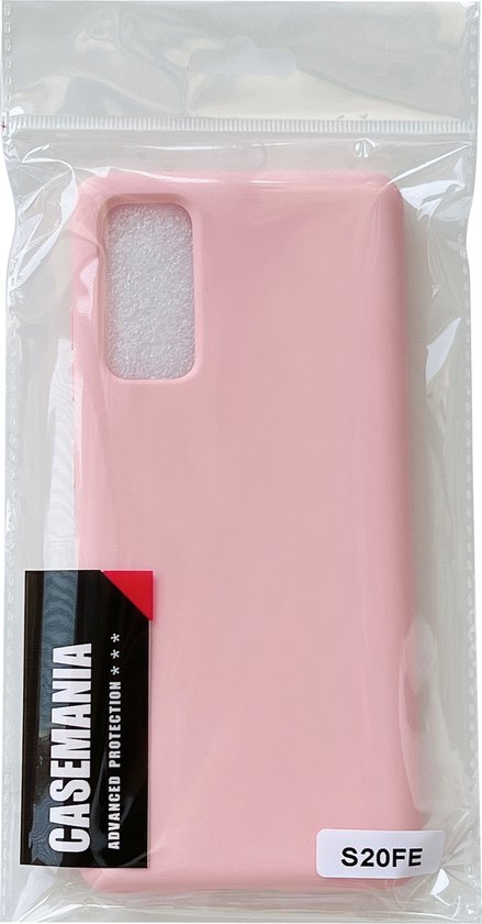 Samsung Galaxy S20 FE Hoesje - Roze - Siliconen Back Cover