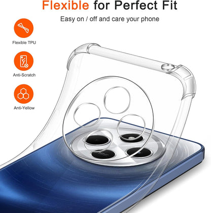 Xiaomi Redmi 14c Hoesje - Transparant - Anti-Shock Back Cover