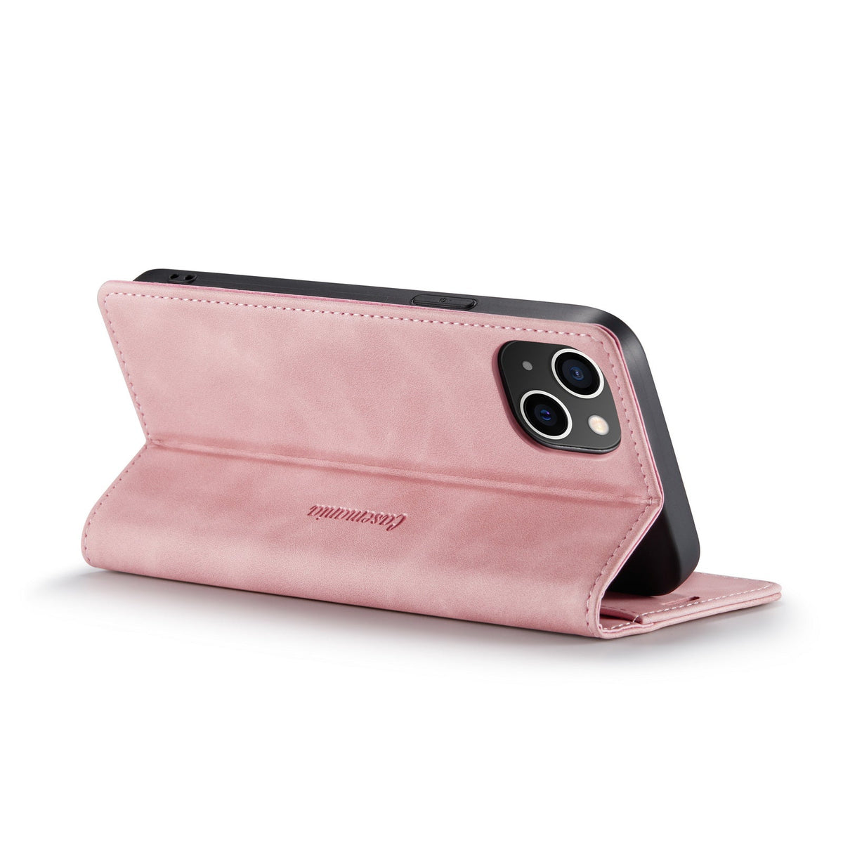 iPhone 15 Hoesje - Pale Pink - Dunne Bookcase