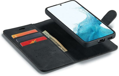 Samsung Galaxy S23 Plus Hoesje - Charcoal Gray - 2 in 1 Bookcase