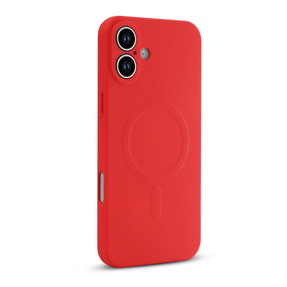 Apple iPhone 16 Plus Hoesje - Rood - Liquid Siliconen MagSafe Back Cover
