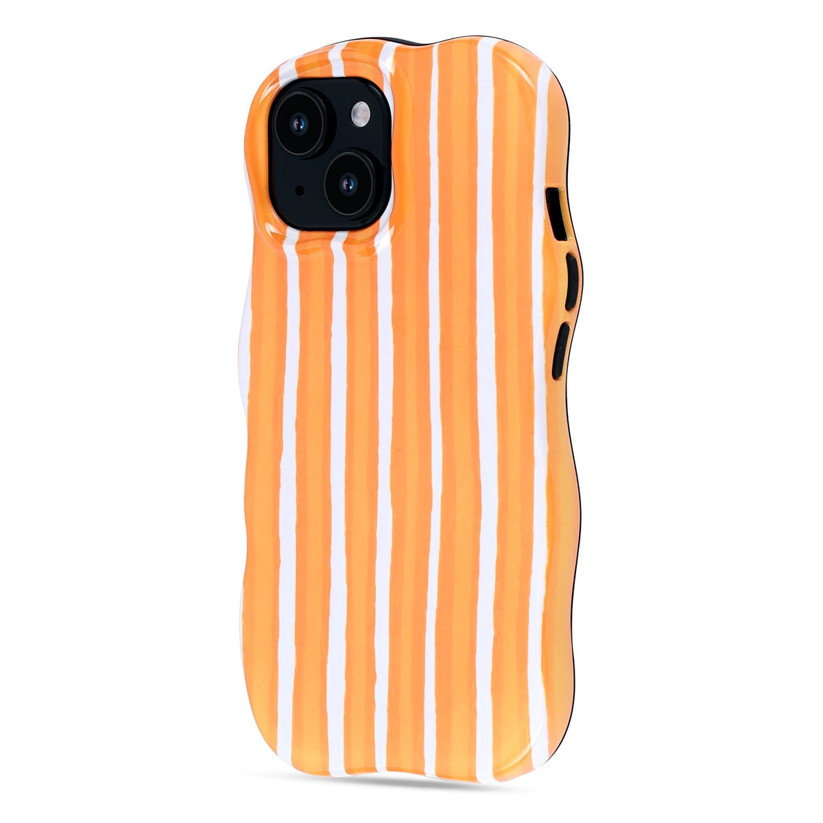 iPhone 11 Hoesje - Oranje - Wave Case Back Cover