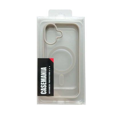 Apple iPhone 17 Case - Grey - Bumper MagSafe Back Cover