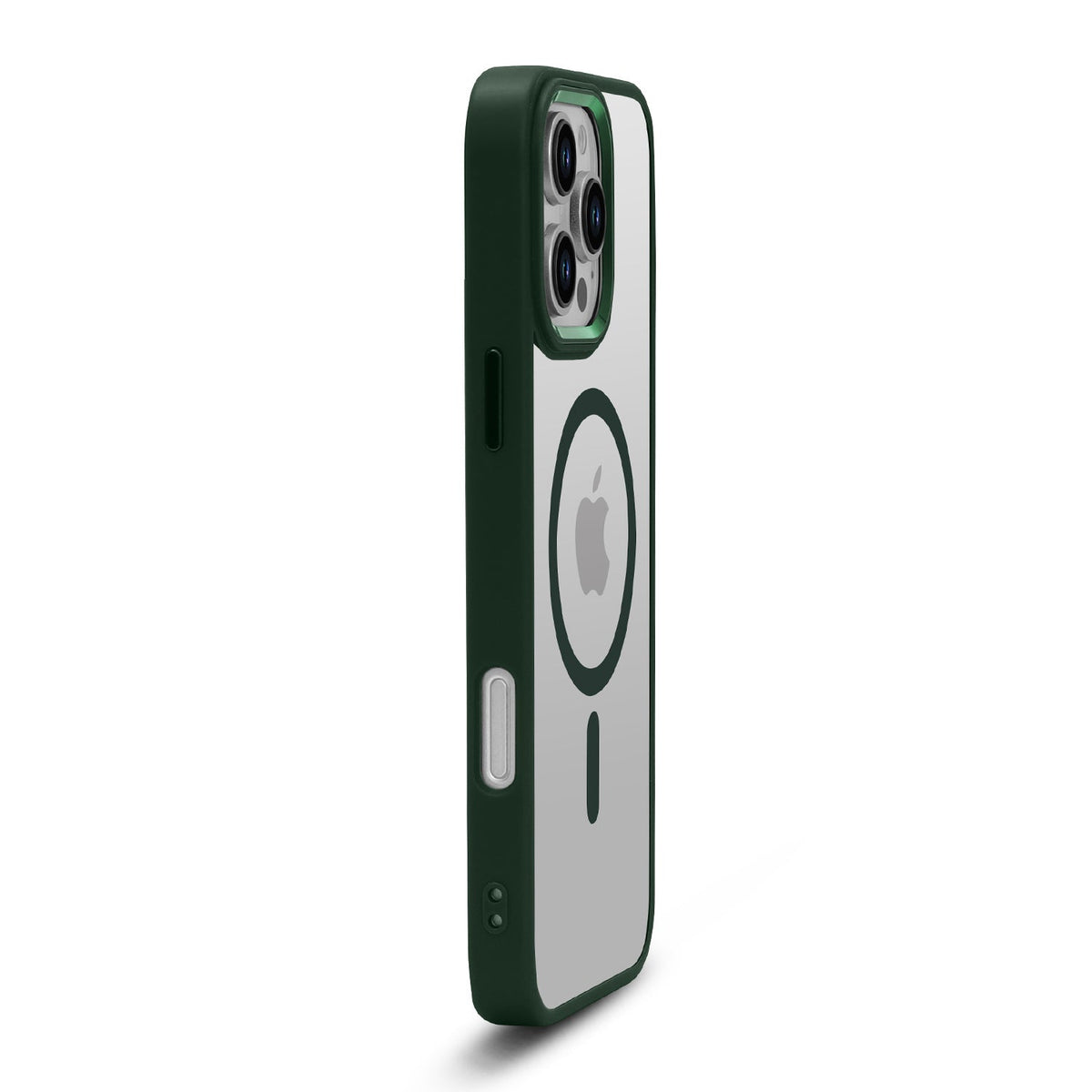 Apple iPhone 16 Pro Max Hoesje - Groen - Bumper MagSafe Back Cover