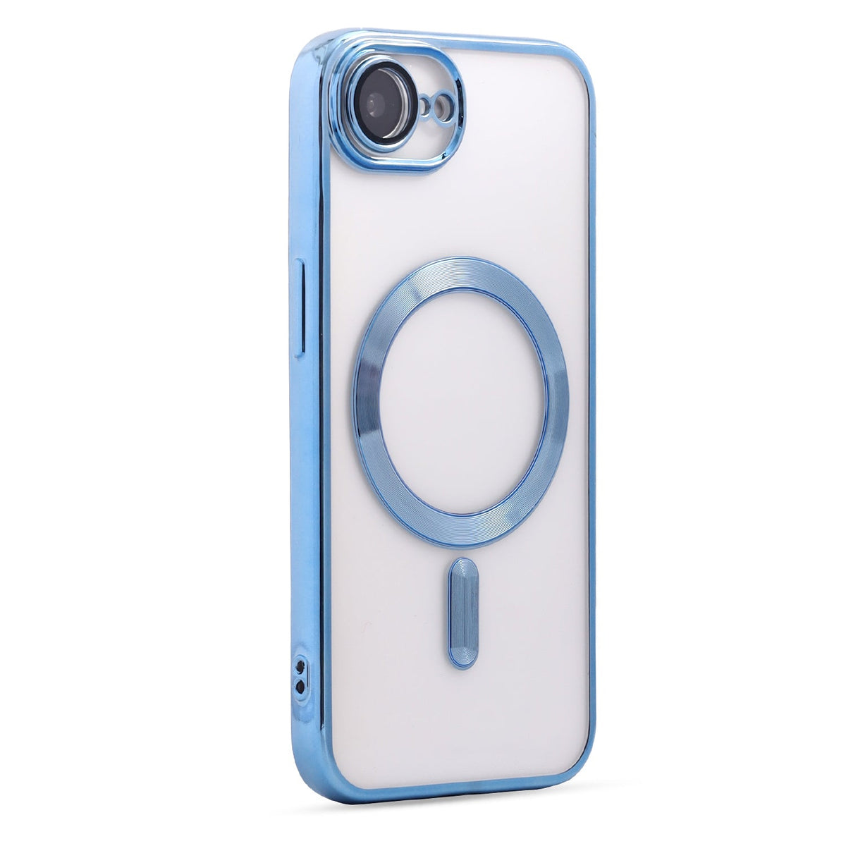 Apple iPhone 17e Case - Blue - Silicone MagSafe Back Cover
