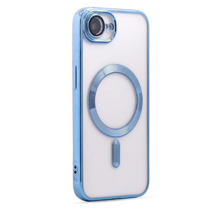 Apple iPhone 17e Case - Blue - Silicone MagSafe Back Cover